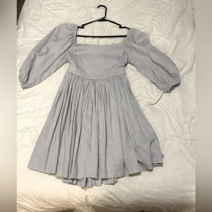 Boutique Puff Sleeve Dress